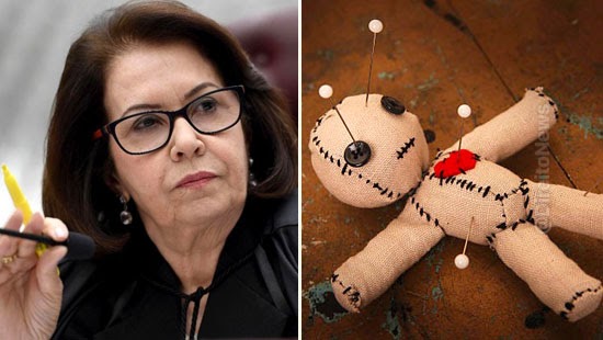 encomendar trabalhos vodu contra autoridades nao crime decide stj
