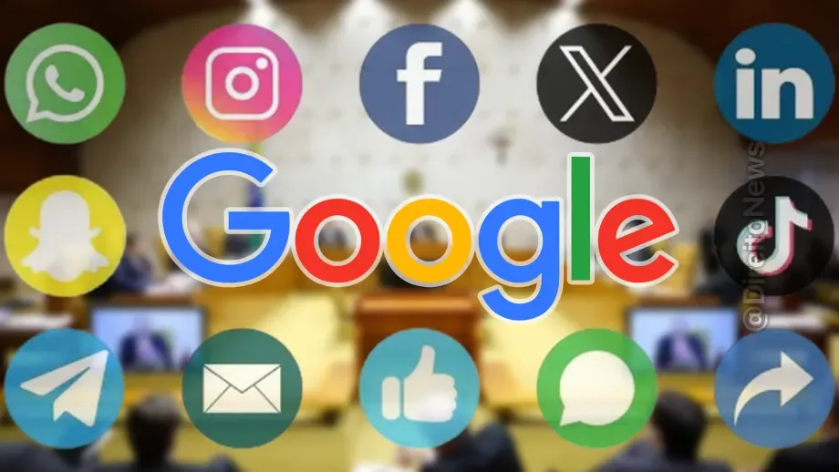 google manifesta stf apertar regulacao redes sociais
