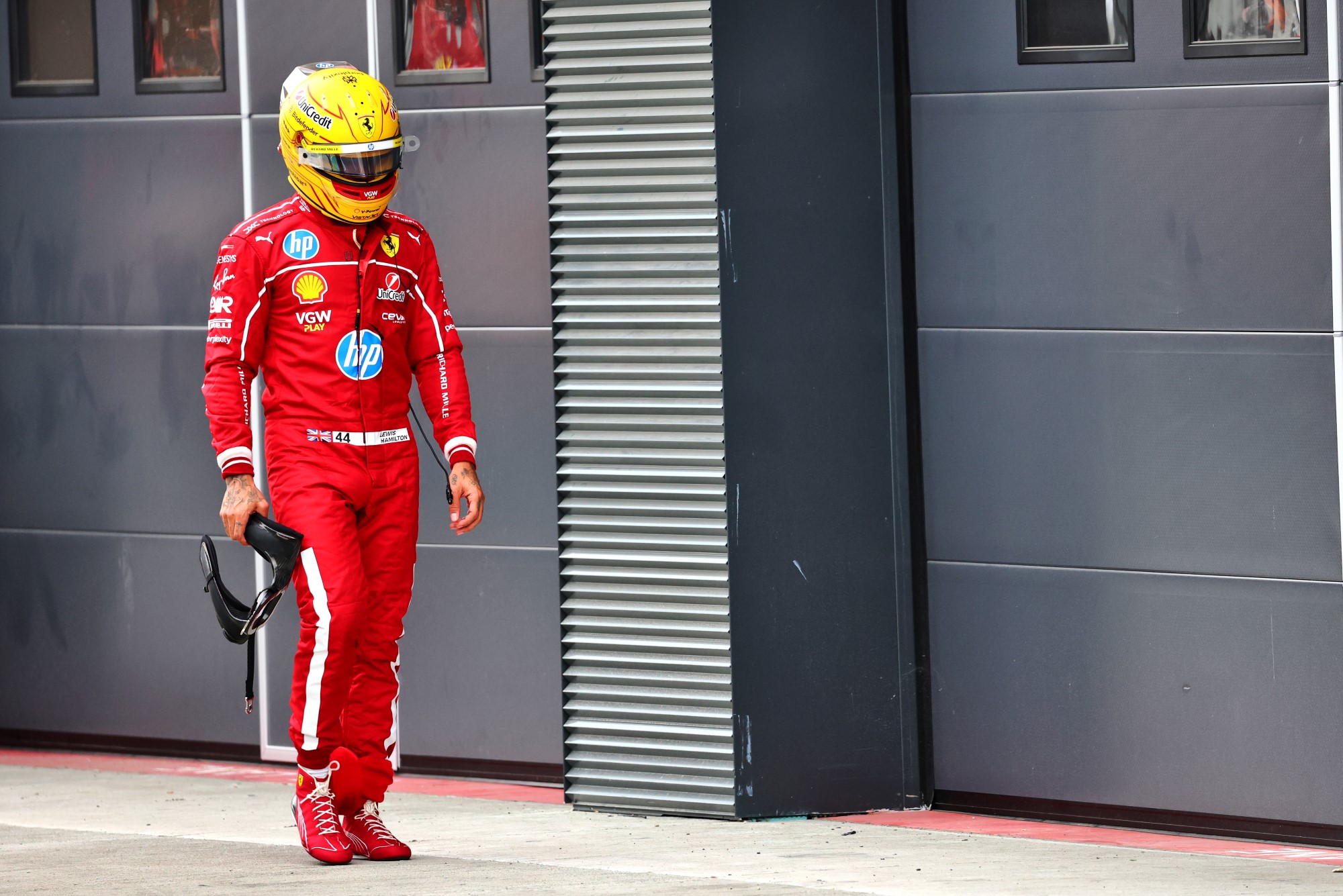 F1: Ecclestone diz que Hamilton perdeu o foco e deve se aposentar Lewis Hamilton (GBR) Ferrari.