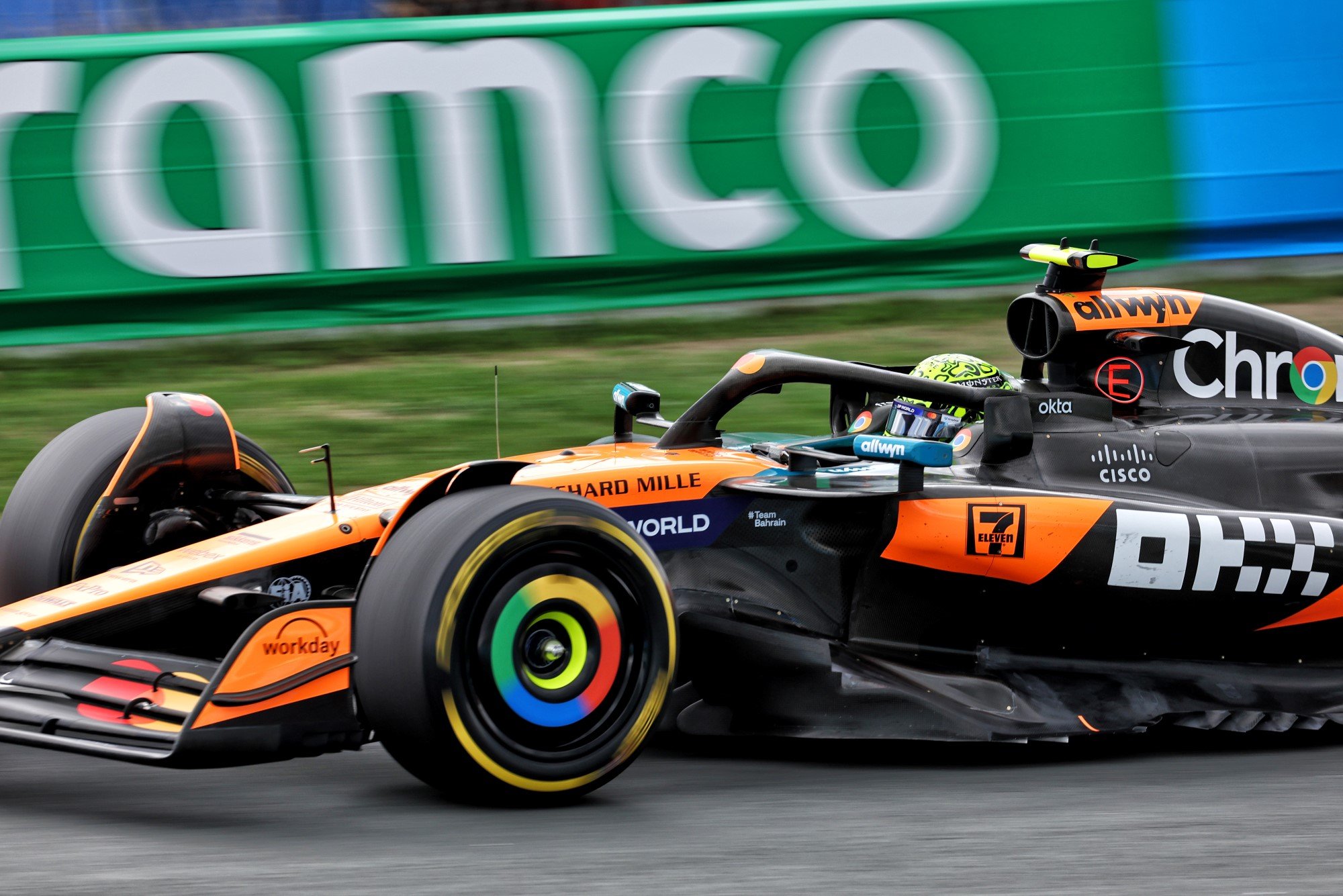 F1: Confira as imagens dos primeiros treinos do GP da Holanda Lando Norris (GBR) McLaren MCL39.