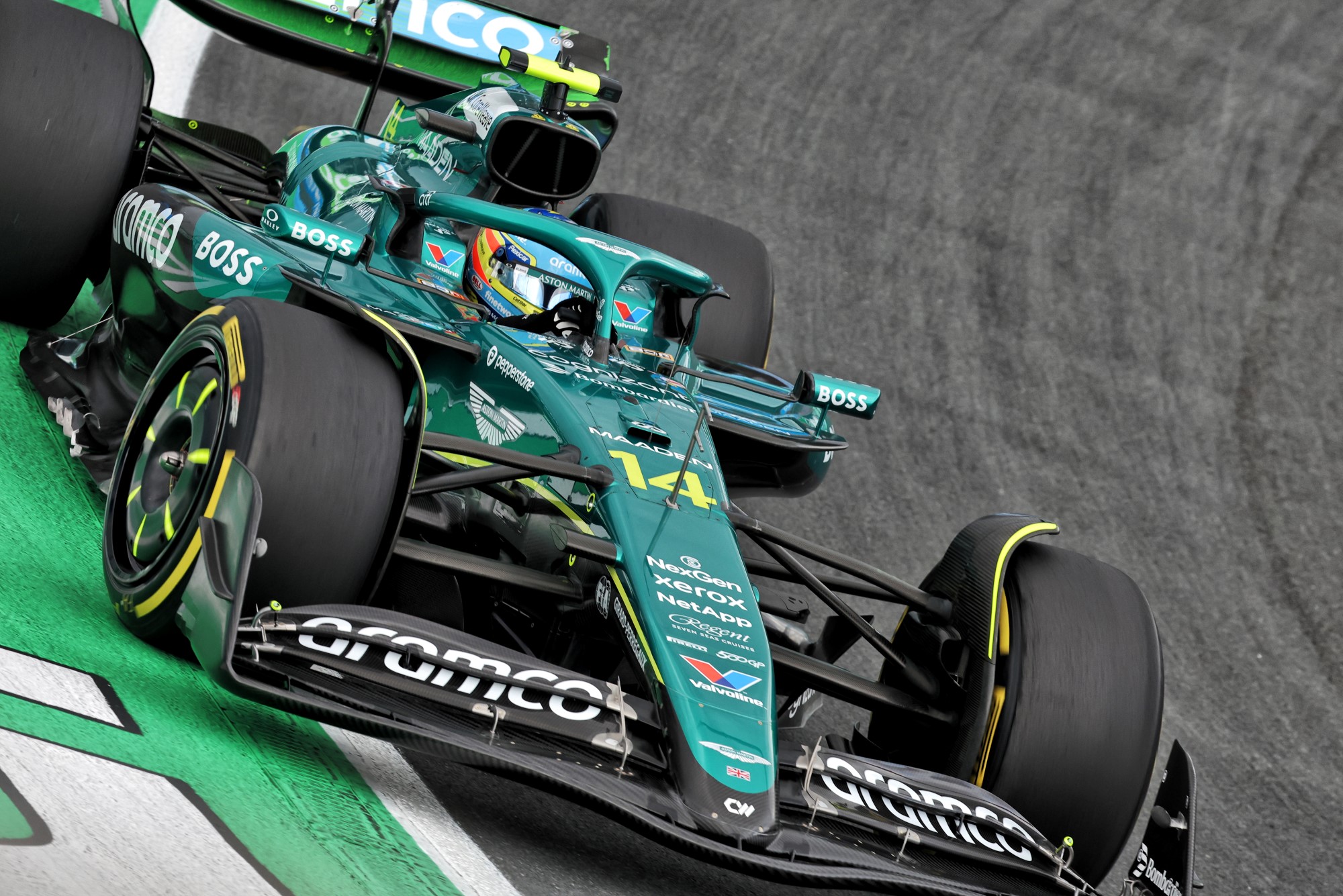 F1: McLaren mostra força em Zandvoort, mas rivais ainda acreditam em reação Fernando Alonso (ESP) Aston Martin F1 Team AMR25.
