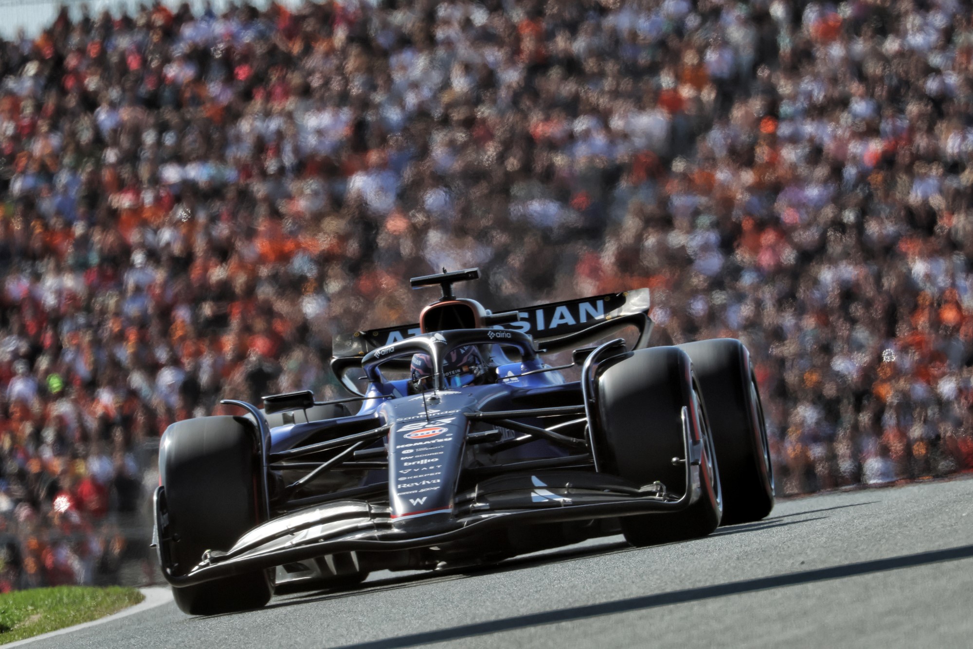 F1: Confira as imagens da pole de Piastri para o GP da Holanda Alexander Albon (THA) Atlassian Williams Racing FW47.