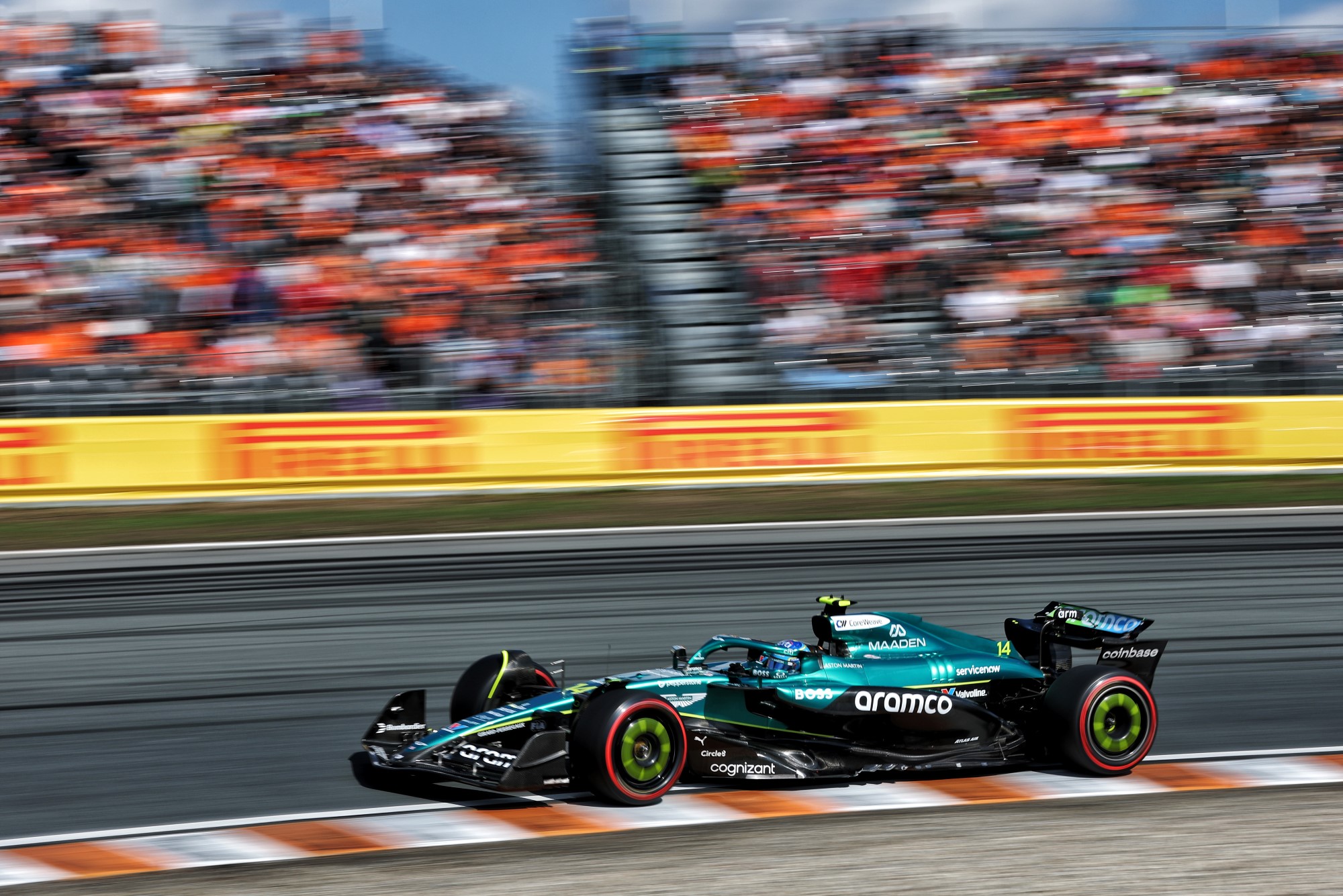 F1: Confira as imagens da pole de Piastri para o GP da Holanda Fernando Alonso (ESP) Aston Martin F1 Team AMR25.