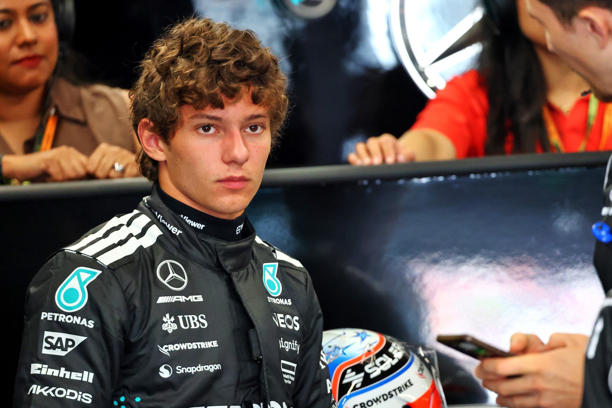Andrea Kimi Antonelli (ITA) Mercedes AMG F1.