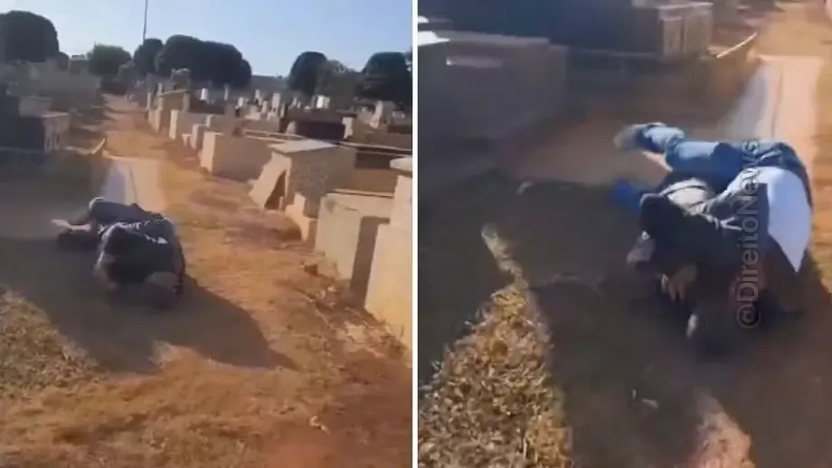 advogado rola chao cemiterio durante br1g4 pedreiro causa divida video