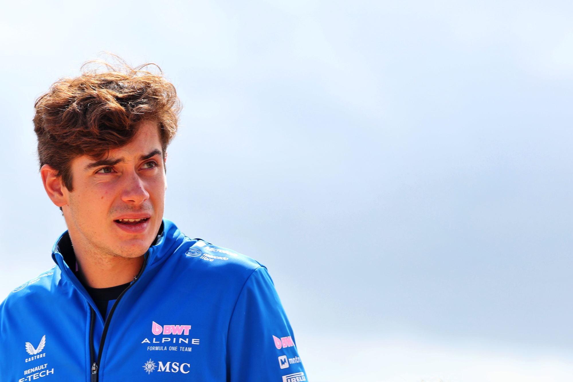 Franco Colapinto (ARG) Alpine F1 Team on the drivers' parade.