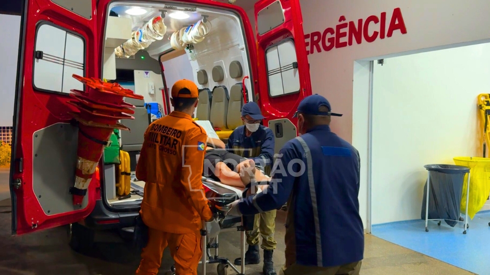 Enteado é esfaqueado ao defender o pai durante briga familiar em Sorriso 6