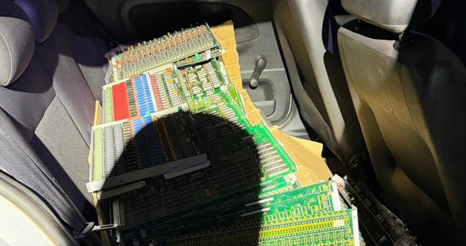 Ex-funcionário é preso em flagrante após furtar 368 placas eletrônicas da empresa Oi em Sorriso 3