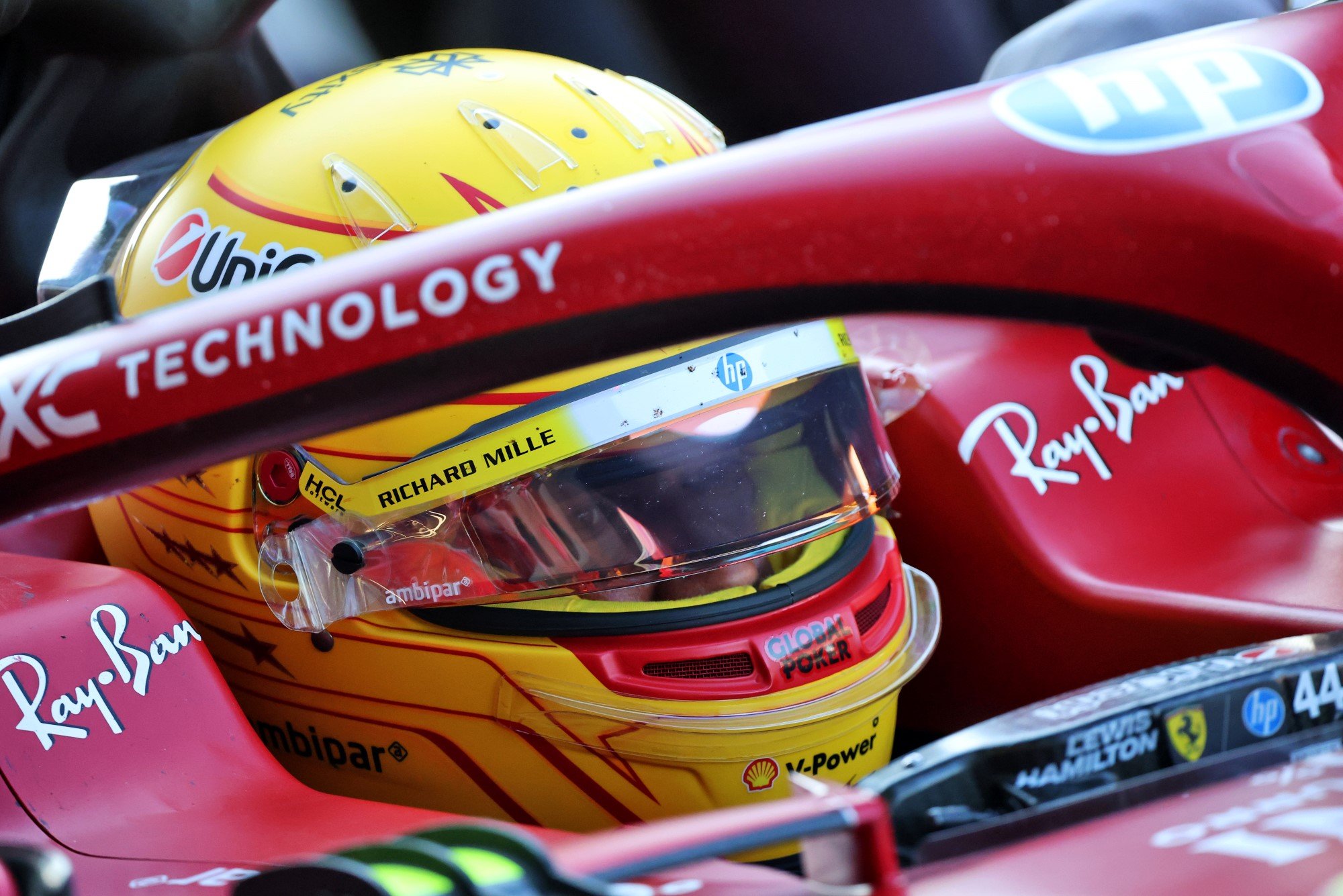 F1: Hamilton fala sobre desafios na Ferrari e metas para seu futuro Lewis Hamilton (GBR) Ferrari SF-25.