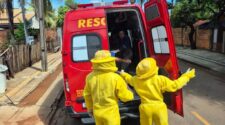 Bombeiros socorre homem que foi atacado por enxame de abelhas em Sinop 2
