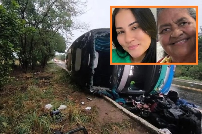 Duas moradoras de Mato Grosso estão entre as vítimas de acidente com ônibus em Goiás 1