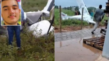 Avião cai durante chuva em cidade de MT e deixa dois mortos 1