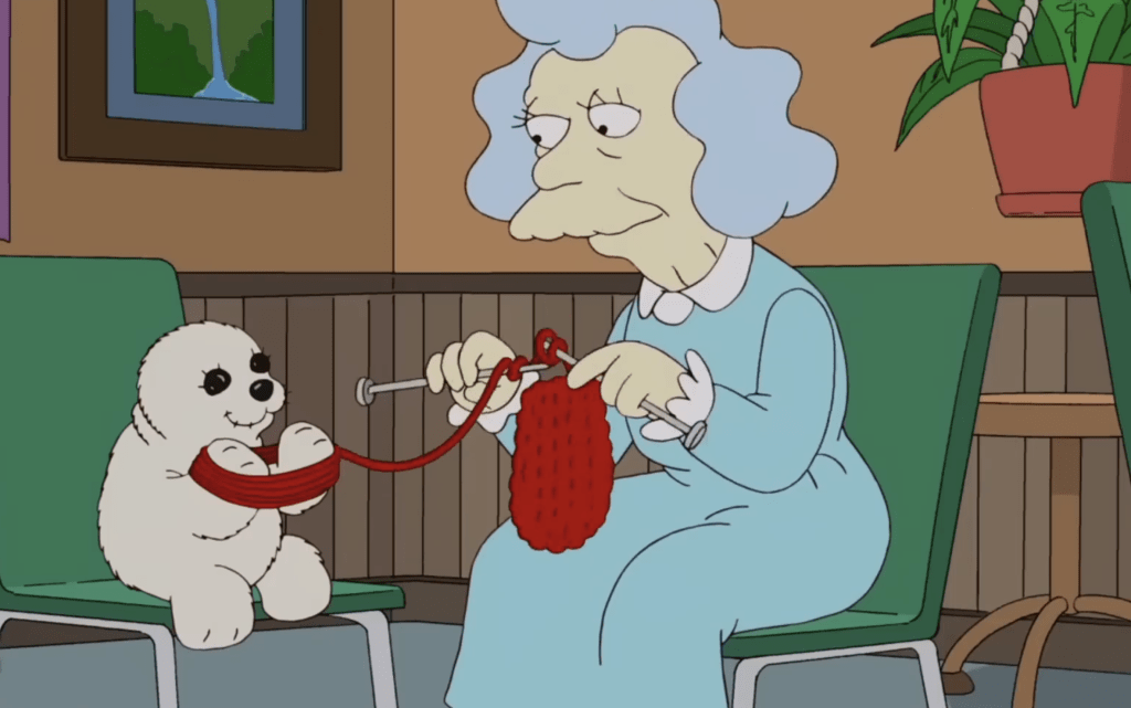 "The Simpsons" character Alice Glick.