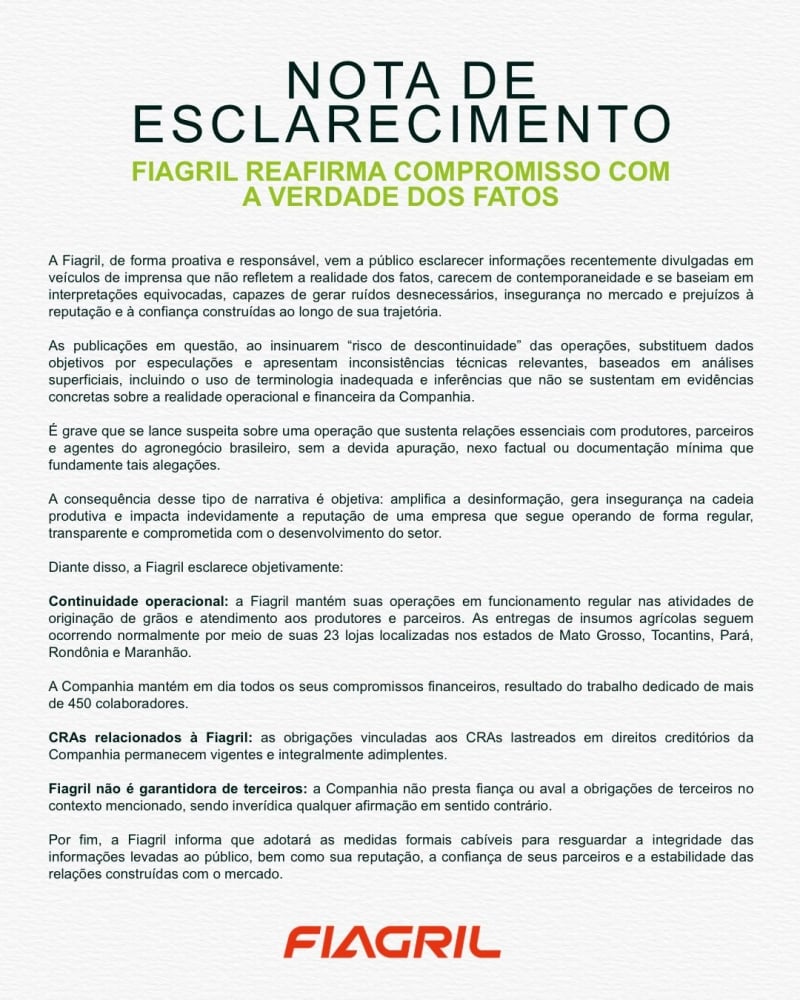 Nota Fiagril