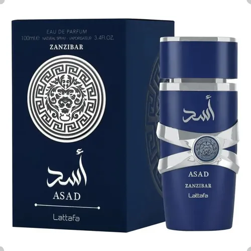 Perfume Árabe Homem Asad Zanzibar 100ml Lattafa Eau De Parfum Original Lacrado