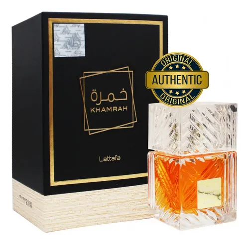 Khamrah Eau de Parfum - 100ml - Lattafa - Perfume Árabe - Compartilhável