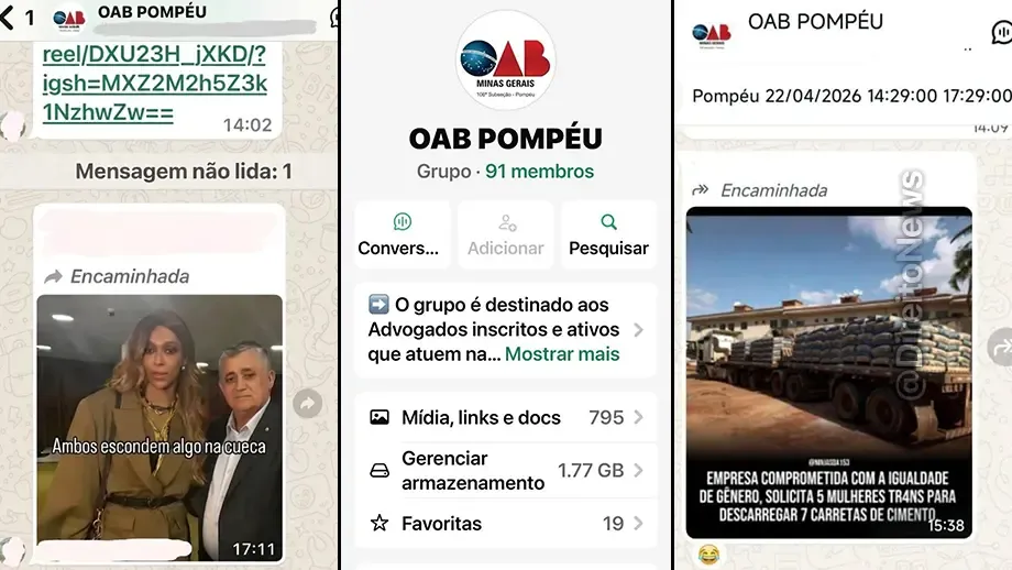 advogado denunciado publicacoes transfobicas grupo oab